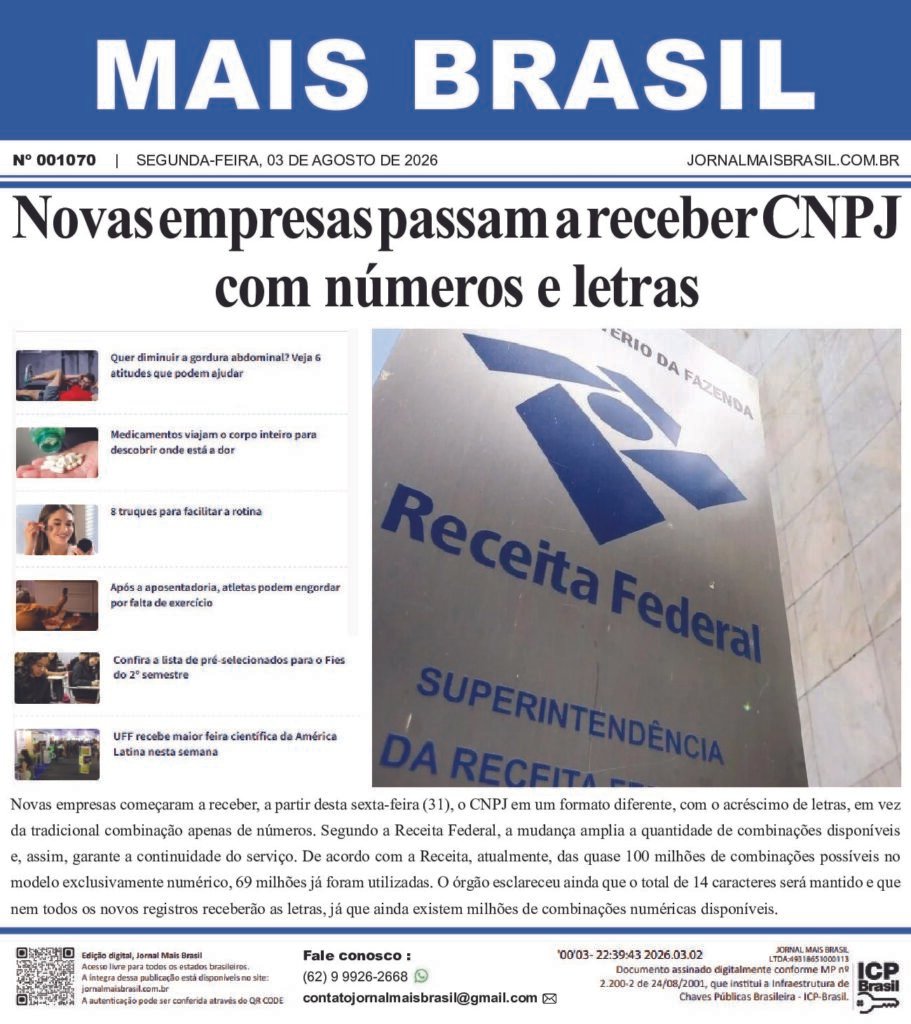 Capa da edição 001070
