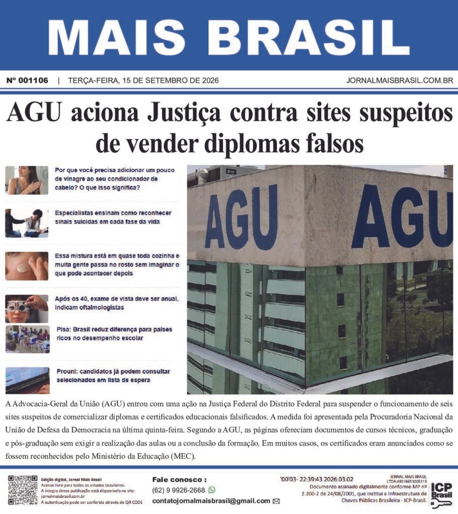 Capa da edição 001106