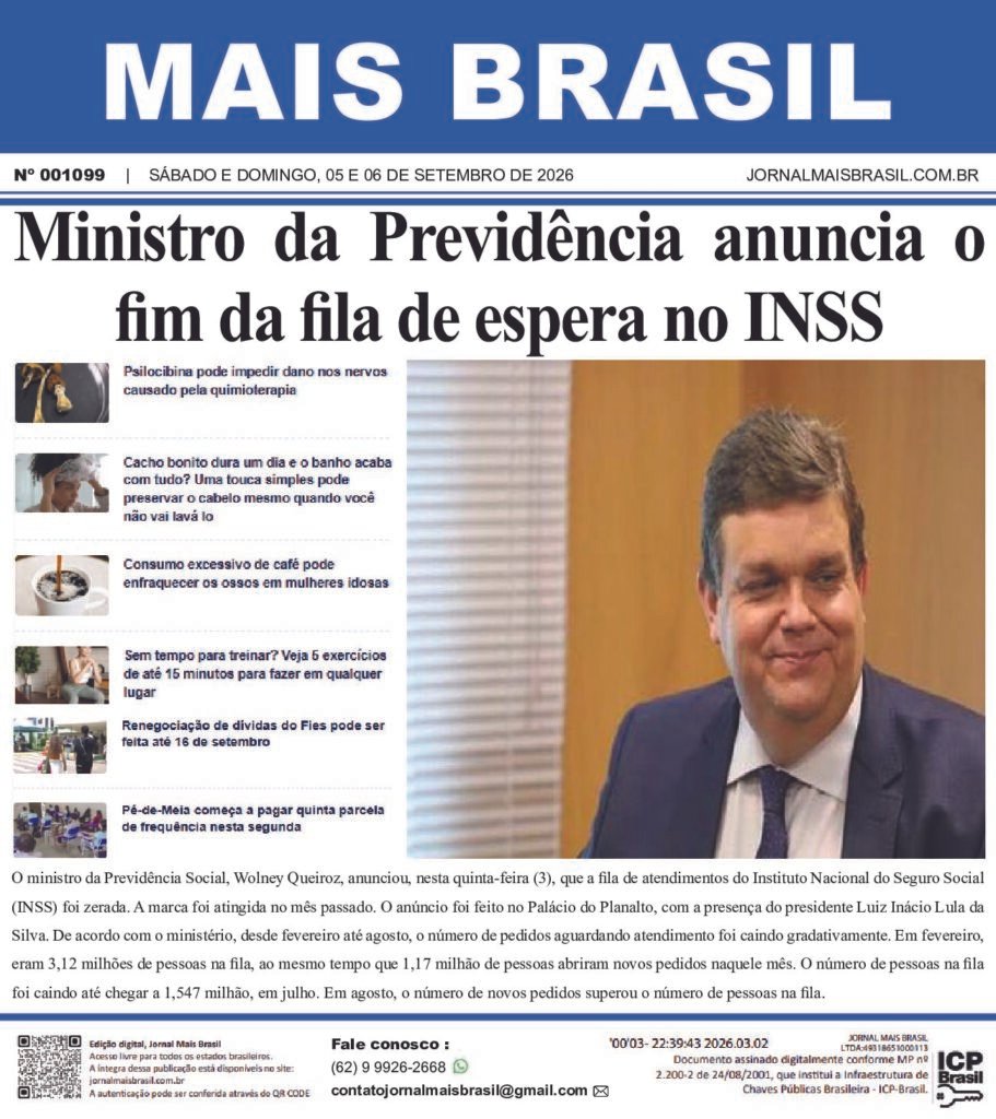 Capa da edição 001099