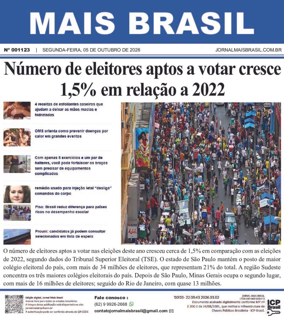 Capa da edição 001123