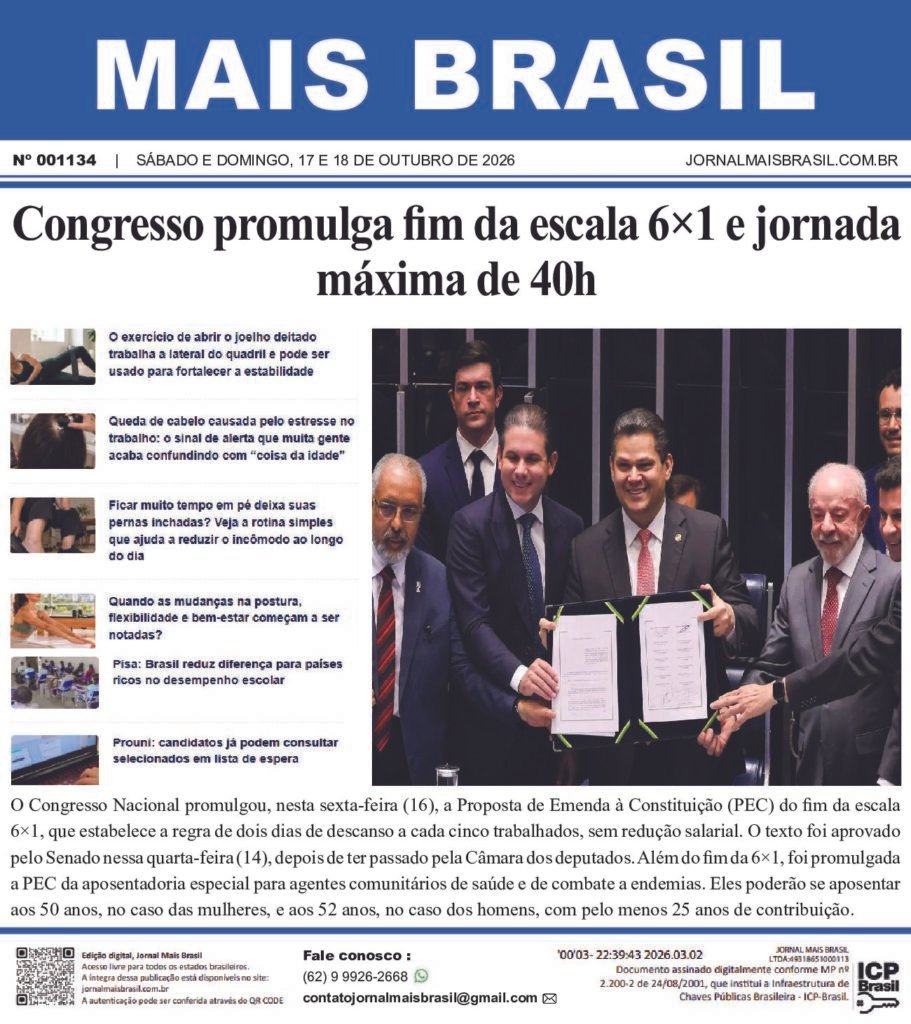Capa da edição 001134