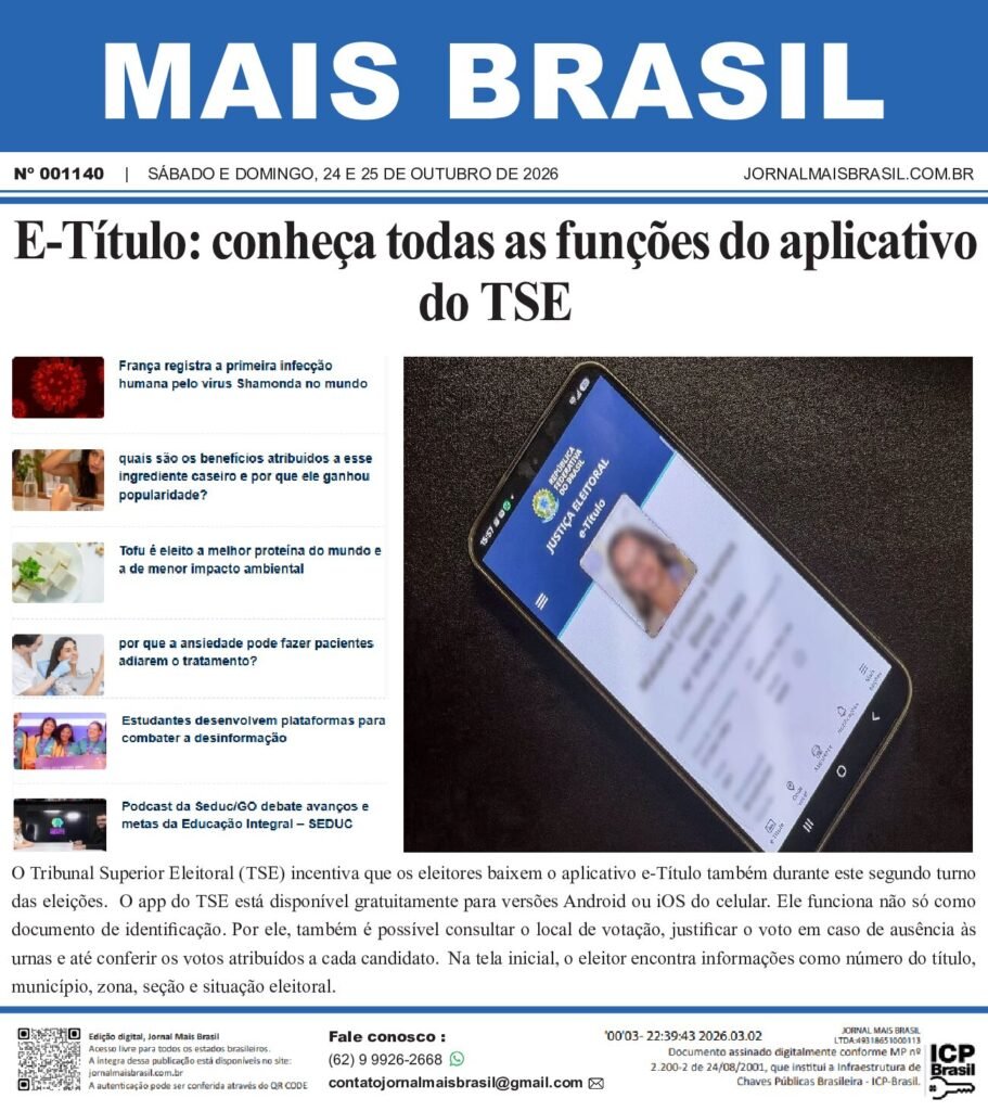 Capa da edição 001140